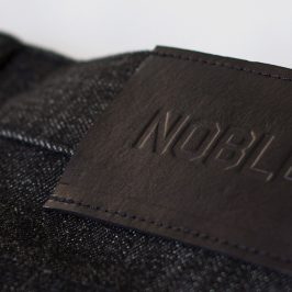 BLACK SELVEDGE DENIM ОТ NOBLE