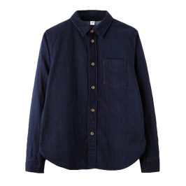 ДЖИНСОВАЯ РУБАШКА PURE BLUE JAPAN 2176 INDIGO DOUBLE CLOTH DENIM SHIRT