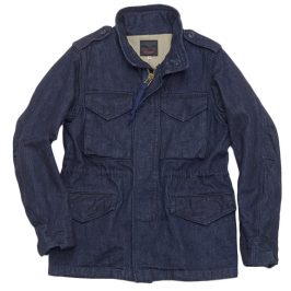 КУРТКА FULL COUNT M-65 (CRUNCH DENIM)