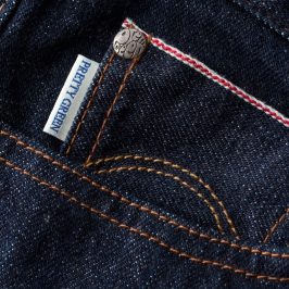 PRETTY GREEN INDIGO SELVEDGE SLIM FIT DENIM JEAN