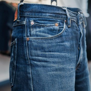 STEVENSON OVERALL CO. 220 CARMEL JEANS STRAIGHT TAPERED